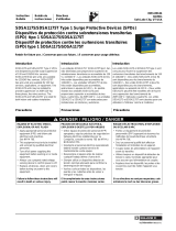 Square D surge protector Operating instructions
