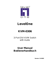 LevelOne KVM-0306 User manual