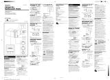 Sony ICF-M1000 Operating instructions