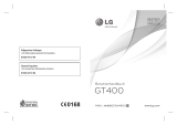 LG GT400.ABALAP User manual