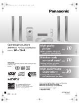 Panasonic SCHT744 Owner's manual