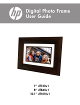 HP df1010v1 Digital Picture Frame User guide