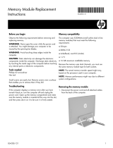 HP Pavilion 27-q000 All-in-One Desktop PC series Installation guide