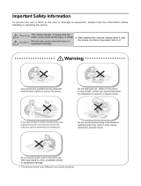 LG-Ericsson LDP-7224D User manual