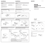 Sony XR-C5100 Installation guide
