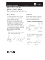 Cooper Lighting Ethernet Interface Module, EIM Installation guide