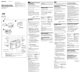 Sony WM-GX221 Operating instructions