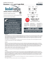 Sea gull lighting 4450402-962 Installation guide
