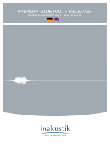 Inakustik Bluetooth Receiver Owner's manual