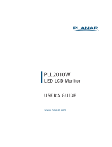 Planar PLL2010W User manual