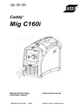 ESAB Caddy® Mig C160i User manual