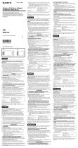 Sony DSC-T33 Owner's manual