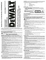 DeWalt DW087P User manual