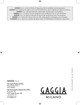 Gaggia Classic User manual