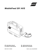ESAB MobileFeed 201 AVS User manual