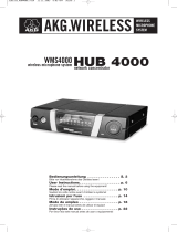 AKG HUB 4000 Owner's manual