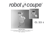 Robot Coupe CL 55 e Operating Instructions Manual