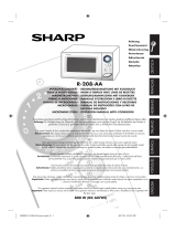 Sharp R-208-AA Owner's manual