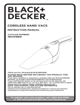 Black & Decker HNV215BW10 User manual