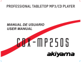 Akiyama CDX-MP250S User manual