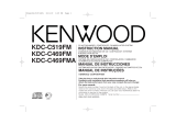 Kenwood KDC-C469FMA User manual