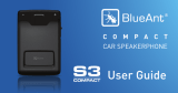 Blueant S3 User manual