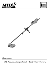 MTD bosmaaier 1000w Original Operating Instructions