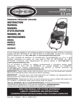 Simpson ALV2623 User manual