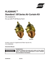 ESAB PLASMARC™ Standard / XR Series Air Curtain Kit User manual