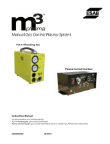 ESAB m3® Plasma Manual Gas Control Plasma System User manual