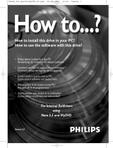 Philips DVDRW824K/40 User manual