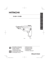 Hitachi D 6SH Operating instructions