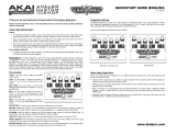 Analog Custom Shop Deluxe Distortion Quick start guide