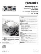 Panasonic SC-AK230 Owner's manual