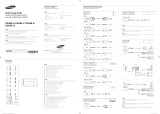 Samsung UD55E-A Quick start guide