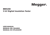 Megger BM5200 User manual