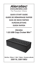 Aleratec 1:22 USB Copy Cruiser Mini Quick start guide