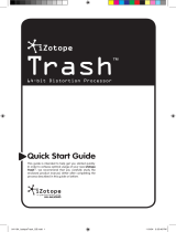 M-Audio IZOTOPE TRASH Owner's manual