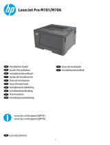 HP LaserJet Pro M706 Installation guide