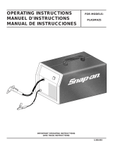 Snap-On Plasma25 User manual