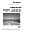 Panasonic CQDP102U Operating instructions