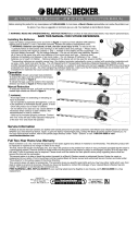 Black & Decker ATM100 User manual