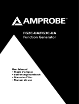 Amprobe FG2C-UA & FG3C-UA Function Generators User manual