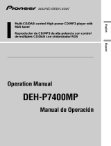 Pioneer DEH-P7400MP User manual