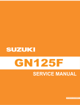 Suzuki GN125F User manual
