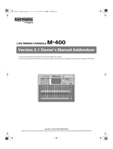 RSS M-400 Owner's manual