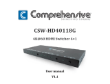 Comprehensive CSW-HD40118G User manual