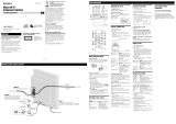 Sony CMT-NEZ3 Operating instructions