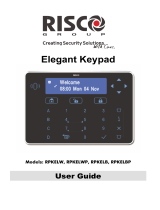 Risco RPKELW User manual