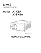 Eiki LC-X6A User manual